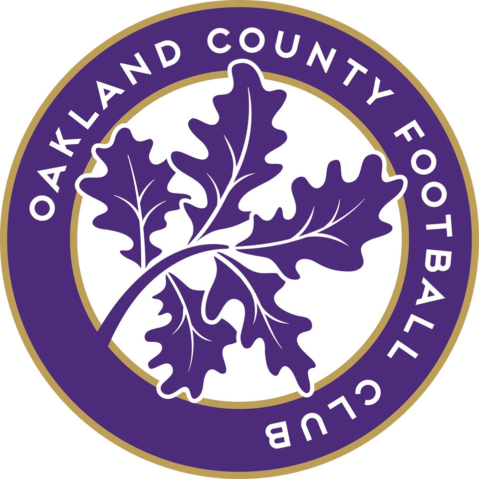 Oakland County FC 2016-Pres Primary Logo t shirt iron on transfers